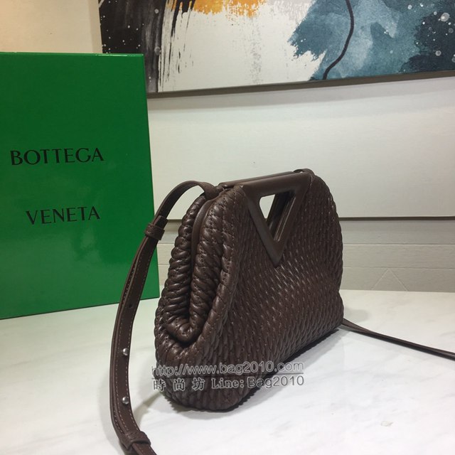 Bottega veneta高端女包 8546B BV寶緹嘉2021包包最新triangle倒三角手提單肩斜挎包三角包  gxz1261